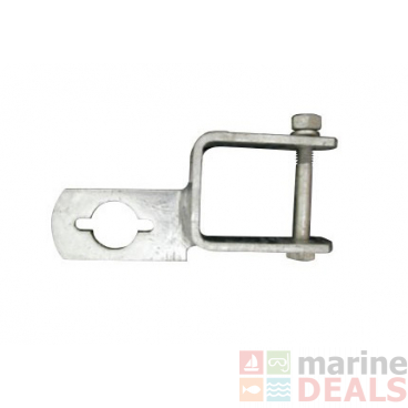 Outboard Motor Support Trailer Fitting - Clamp On