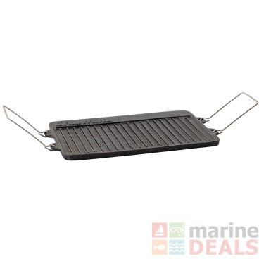 Charmate 2 Burner Cast Iron BBQ Plate