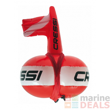 Cressi Easy Dive Float with Flag and Whistle