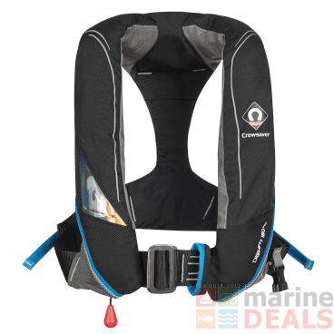 Crewsaver Crewfit Pro 180N Manual Inflatable Life Jacket with Harness Black