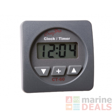 CruzPro CT-60 Digital Clock and Timer - Square Bezel