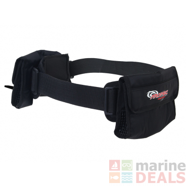 Aropec Comfort Dive Weight Belt with Hip Pockets and Buckle