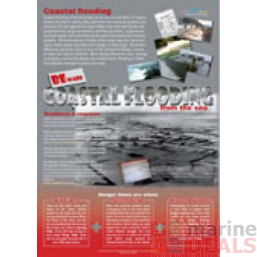 Beware Coastal Flooding from the Sea - English Poster