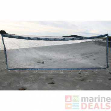FishFighter Deluxe Whitebait Screen with Top Seam Floats 2.8 x 0.9m
