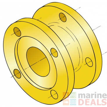 VETUS Adapter Flange for Volvo MS/MSB/MS2