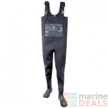 Desolve Flow Neoprene Chest Waders 3.5mm Black