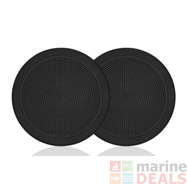 Fusion FM-F77RB Flush Mount Marine Speakers 7.7in 200W Black