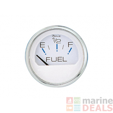 Faria Fuel Level Gauge in Chesapeake White Style (US Resistance)