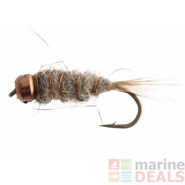 Black Magic Copperbead Hare and Copper Trout Fly Size B10