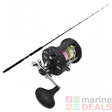 Kilwell XP5000 3BB Level Wind Reel 100m 18lb Leadline and 70m Backing