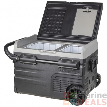 Brass Monkey Ice Dual Zone Portable Fridge/Freezer with Battery Compartment 35L Solar Ready