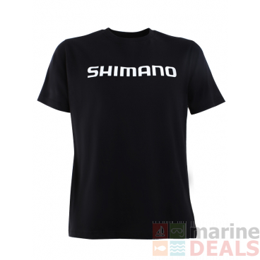 Shimano Corporate T-Shirt Black Large