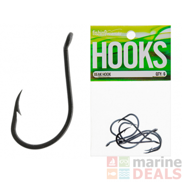 Fishing Essentials Beak Hooks 4/0 Qty 6