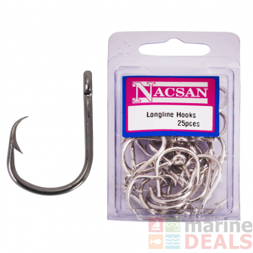 Nacsan Longline Hooks 25 Pack