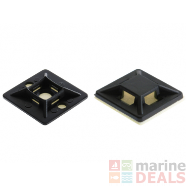 NARVA Cable Tie Mounts Black Qty 5