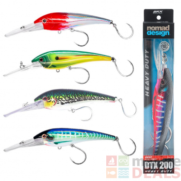 Nomad Design DTX 200 HD Trolling Minnow Lure Sinking 8in