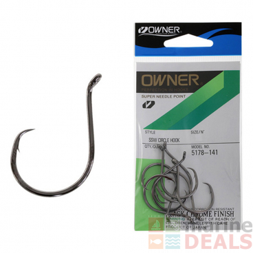 Buy Owner SSW Circle Hooks online at Marine-Deals.co.nz