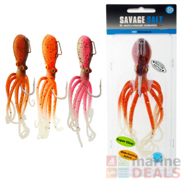 Savage Gear 3D Octopus Soft Bait Lure 35g 10cm