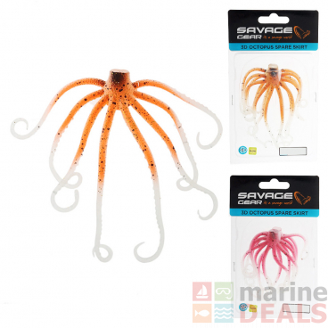 Savage Gear 3D Octopus Spare Skirt Kit for 20/22cm Lures