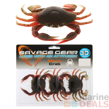 Savage Gear PVC 3D Manic Crab Soft Bait