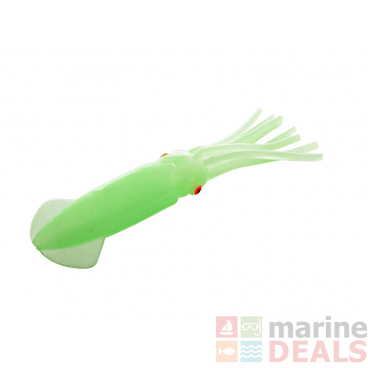 ManTackle Lumo Squid Green Glow 10cm