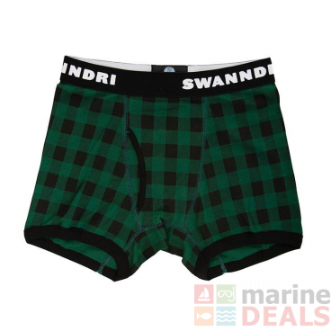 Swanndri Cotton Mens Underwear Green Black