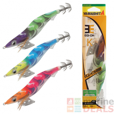 Yamashita EGI-OH K Neon Bright Squid Jig 2.5 75mm