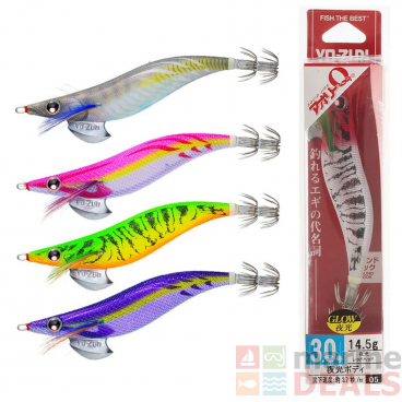 Yo-Zuri Aurie-Q Cloth Squid Jig Size 3.0