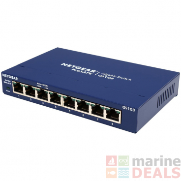 NETGEAR GS108 ProSafe 8-Port Gigabit Ethernet Unmanaged Switch