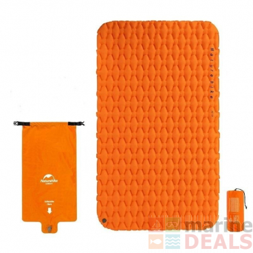 Naturehike FC-11 Double Sleeping Mat with Pump Sack and Carry Bag Orange