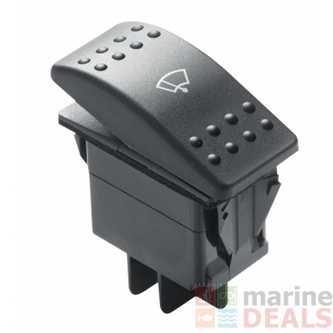 VETUS Three-Position Rocker Switch for Windscreen Wipers