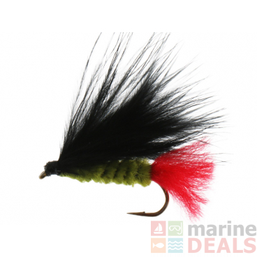 Fishfighter Olive Marabou Lure Fly Size 8