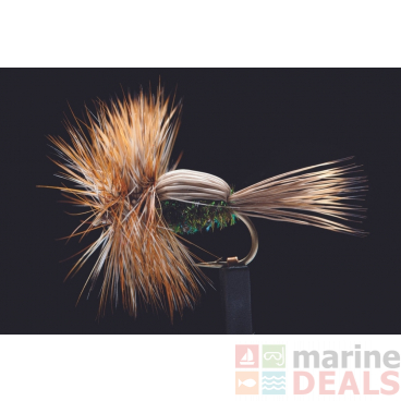 Manic Tackle Project Humpy Dry Fly Peacock