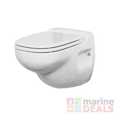 VETUS Electric Wall Toilet with Control Panel 12V