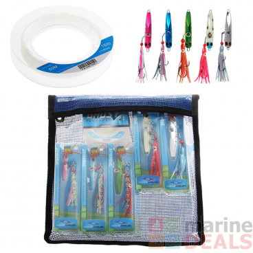 Ocean Angler Jitterbug Inchiku Tackle Pack