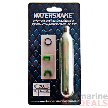 Platinum Replacement CO2 Gas Bottle for Inflatable Life Jacket 33g