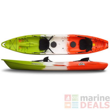 FeelFree Corona Tandem Kayak Tropical Lime/White/Orange