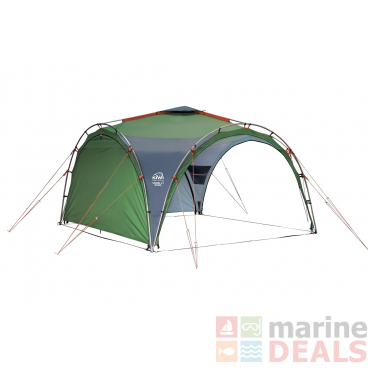 Kiwi Camping Savanna 3.5 Deluxe II Recreational Shelter with 2 Solid Curtains