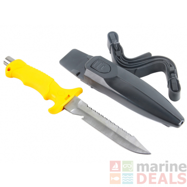 Standard Dive Knife with Sheath 5.5in