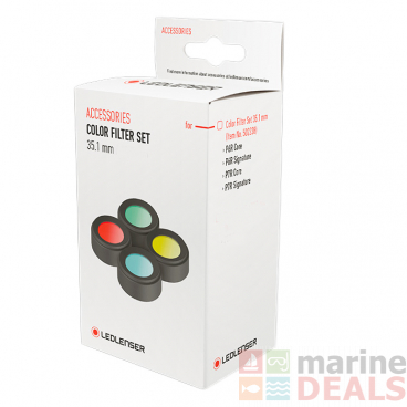 Ledlenser Colour Filter Set for Headlamp/Torch