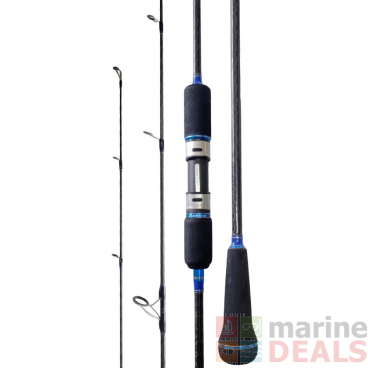 Ocean's Legacy Elementus Long Style Spin Slow Pitch Jig Rod 6ft 7in 120-600g 2pc