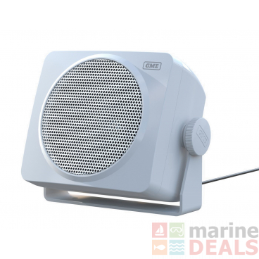 GME GS320 Marine Box Speakers 4in 60W White Qty 2