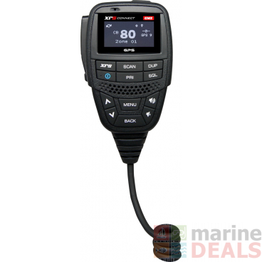 GME MC668B-IP Professional Grade IP67 OLED Speaker Microphone with GPS