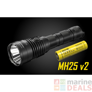 Nitecore MH25 V2 Rechargeable LED Torch 1300lm