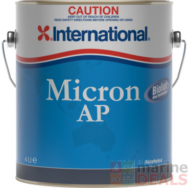 International Micron AP Antifouling Paint 4L Blue