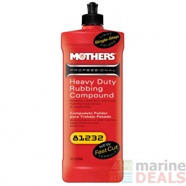 Mothers Marine Heavy Duty Professional Rubbing Compound 946ml