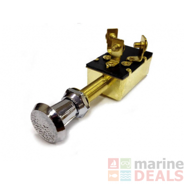 Sierra MP39570 Chrome On-Off-On Marine Push-Pull Switch