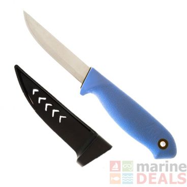 Mustad Stainless Bait Knife 10cm with Sheath