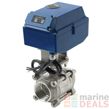 VETUS Electrically Operated Ball Valve MVA 24V