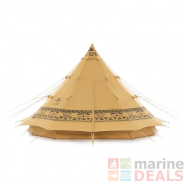 Naturehike Brighten 12.3 4 Person Cotton Pyramid Tipi Tent DunHuang Series